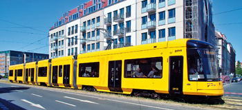 Historische Straßenbahn in Antwerpen