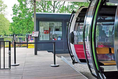 Seilbahn in Mannheim
