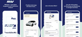 Beispielhafte Visualisierung einer Mobilitätsstation