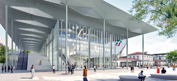 Beispielhafte Visualisierung einer Mobilitätsstation